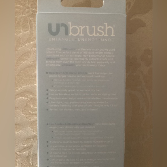 As seen on TikTok! Unbrush Detangling Hair Brush in Blue - Picture 6 of 7